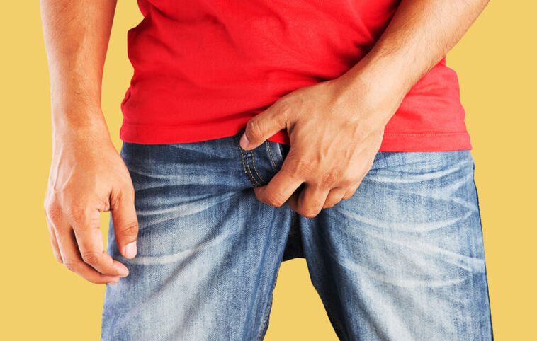 prostatitisaren zantzuak gizon batengan