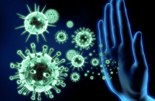 immunitate sendoak prostatitisaren aurka babesten du