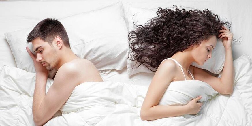 sexu-nahastea prostatitisa duen gizon batean